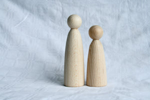 Holz Kegelfiguren / Figurenkegel Set Holz / Kegelfiguren / basteln / waldorf