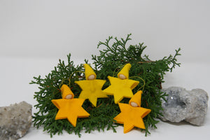 Sternen Wichtel Anhänger / Geschenkanhänger, Christbaumschmuck, Weihnachtsschmuck / Dekoration Jahreszeitentisch